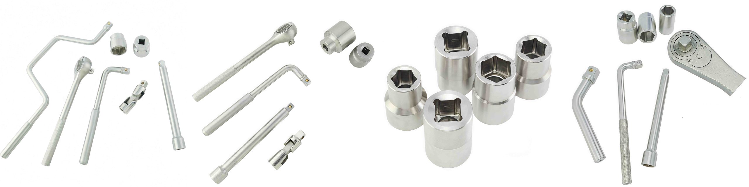 1/2'' socket tool set with 10~24mm sockets and offset handle