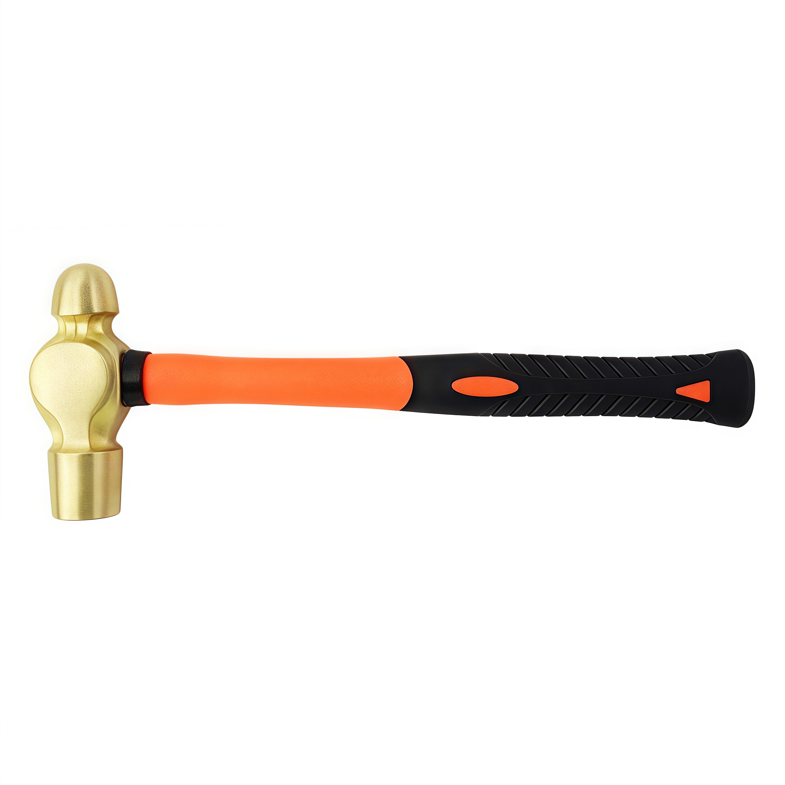 Customizable Aluminum Bronze Non - Sparking Hammer Ball Pein with Fiberglass Handle