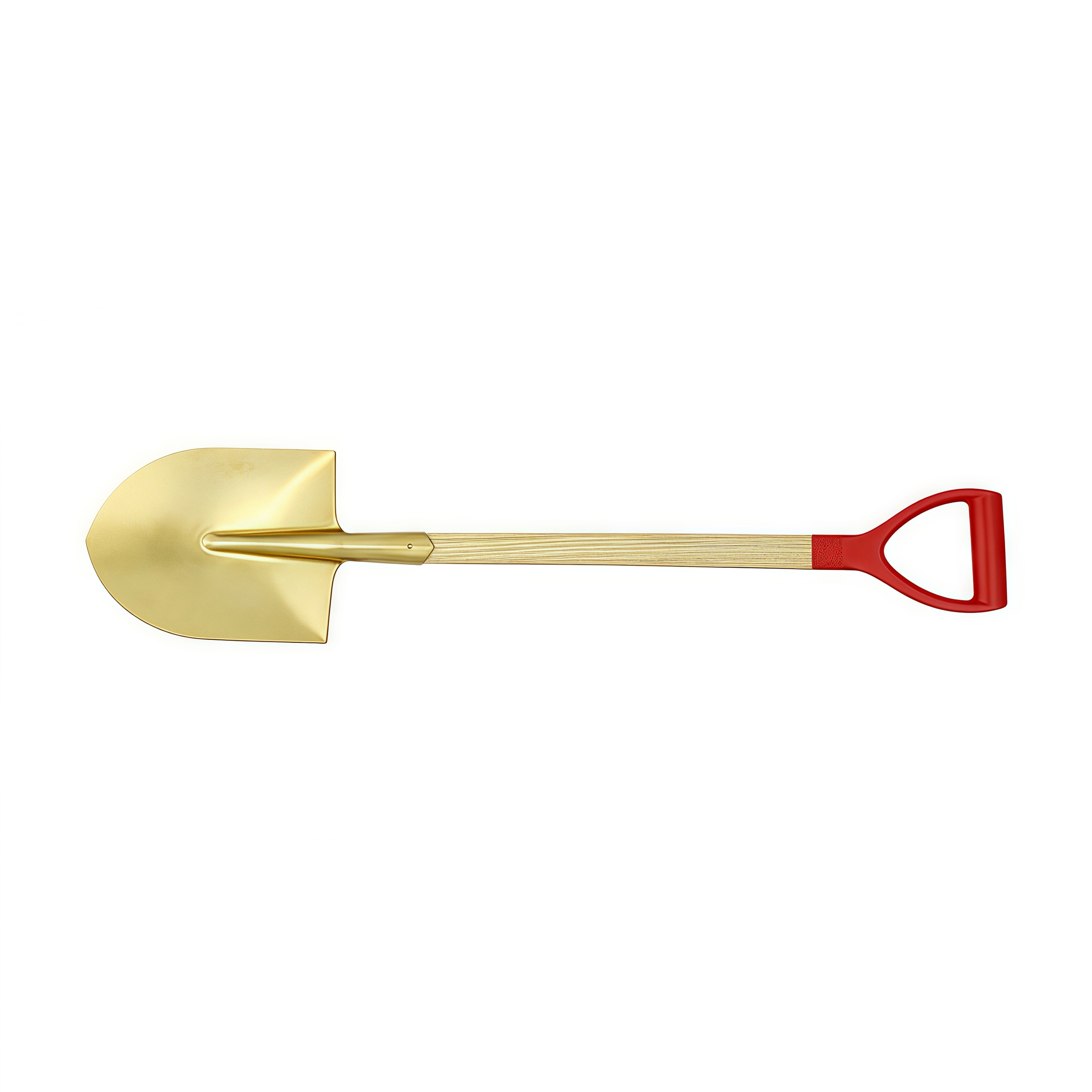 IMPA 615959/615958 Quality Al-br Explosion-proof round nose shovel with Wooden Handle