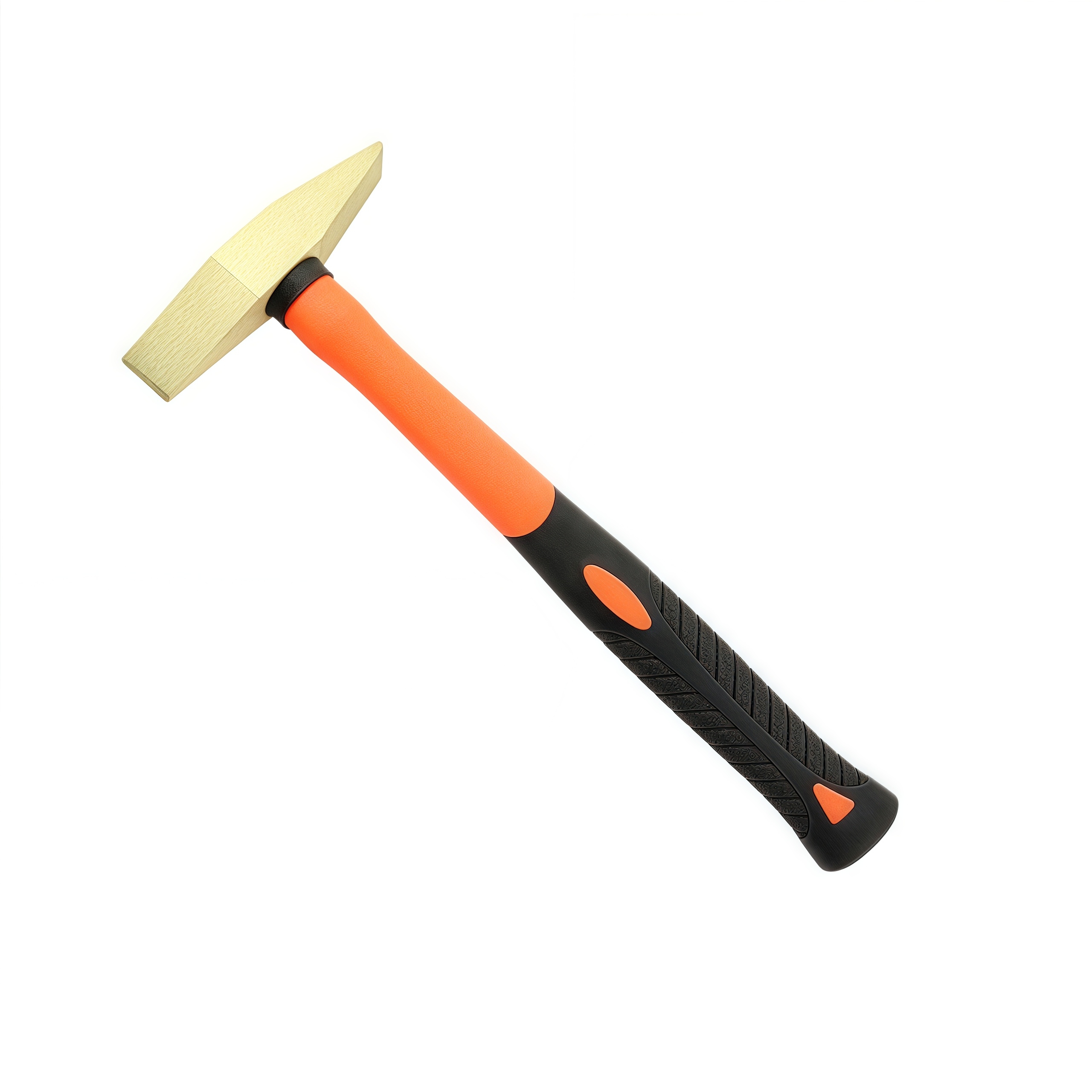 Non - Sparking Brass Scaling Hammer with Fiberglass Handle